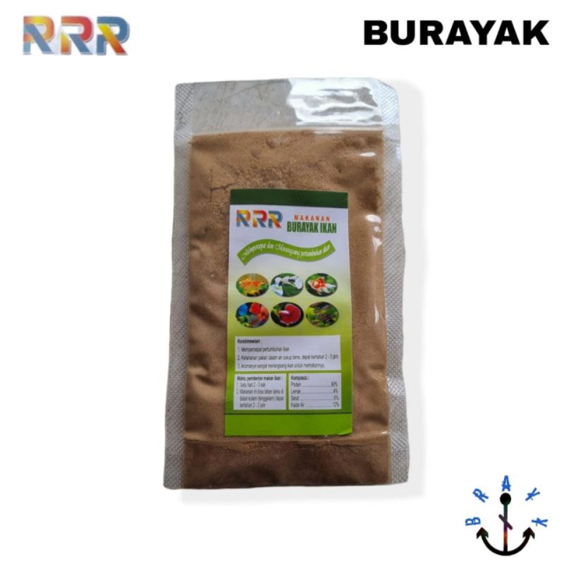 Pakan Ikan Burayak Makanan Ikan Hias