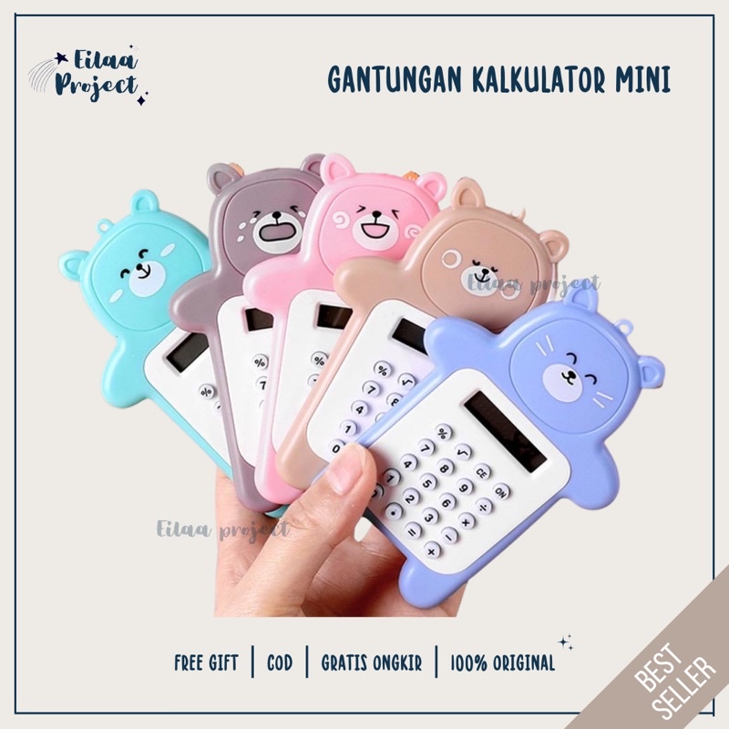 

✨ ✨ Kalkulator 8 Digit Mini Portable Desain Gantungan Kalkulator Mini Kalkulator gantungan mini