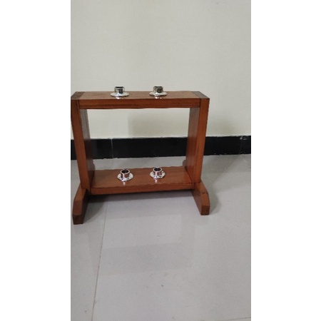 

PAKET tatakan bendera isi 2 lubang + 2 tiang alumunium