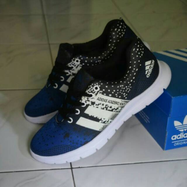 Sepatu sport adidas adizero / Biru hitam / Sepatu running adidas