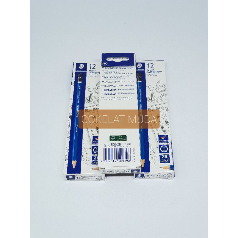 

Pensil Staedtler 2B (Lusin)