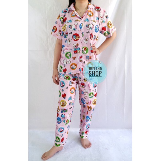 PIYAMA DEWASA BTS / BT21 HP/CP/PP-CP BTS PINK