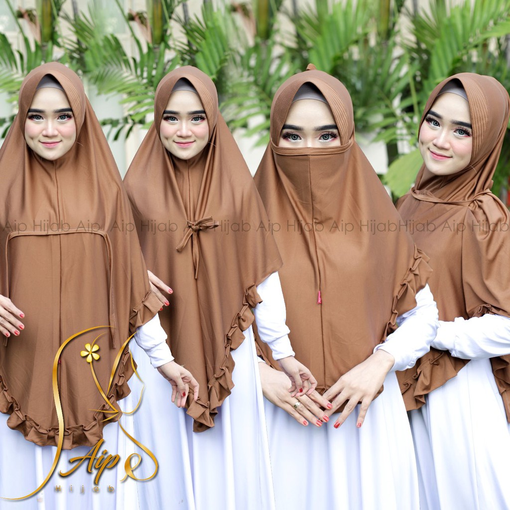 HIJAB INSTANT ARINI 3IN1 NIQOB ORI AIP HIJAB