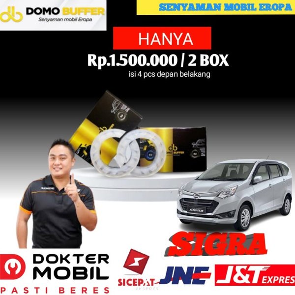 Domo Buffer Mobil SIgra Spring Buffer Peredam Guncangan Belakang