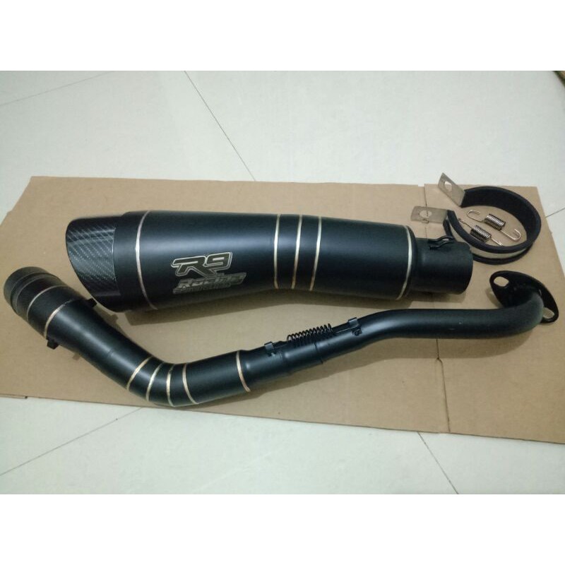 KNALPOT MOTOR Honda Vario 125 R9 fullblack