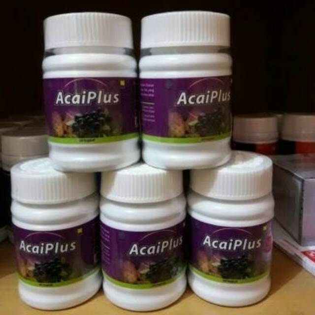 [ASLI] - ACAIPLUS OBAT KURUS / PELANGSING ALAMI /PENURUN BERAT BADAN / DIET HERBAL  PRODUK NASA
