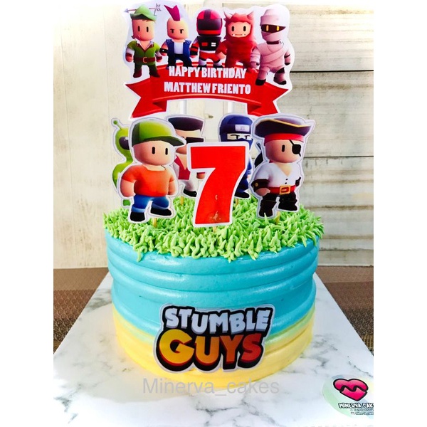 topper cake stumble guys
