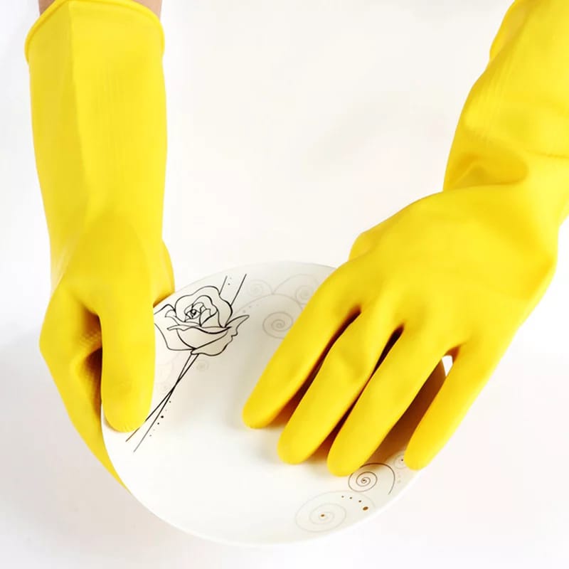 Sarung Tangan Karet  Latex Sarung Tangan Cuci Piring 32 cm