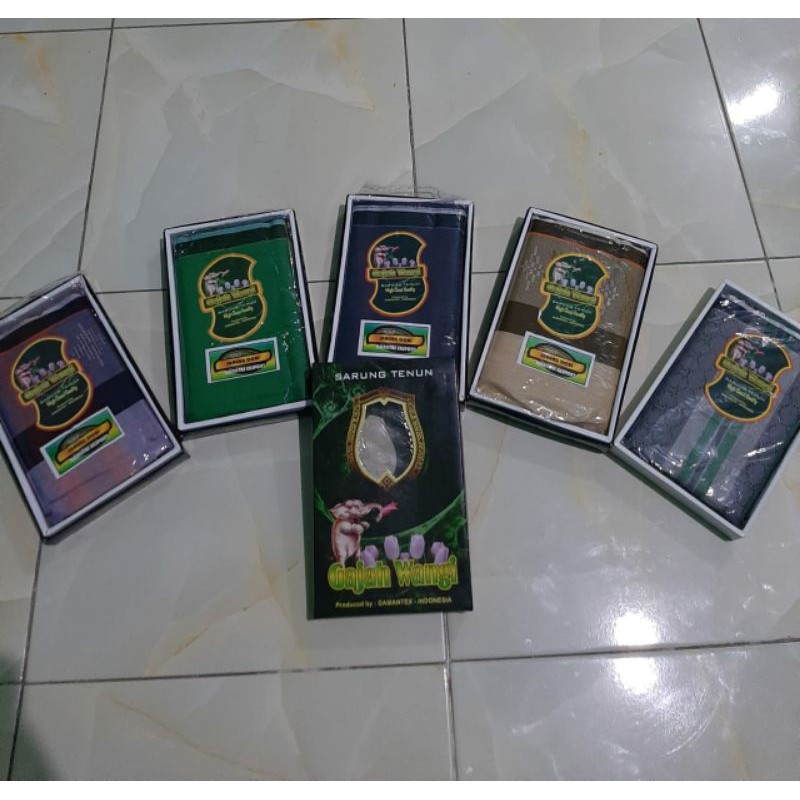sarung GAJAH WANGI motif dobby songket