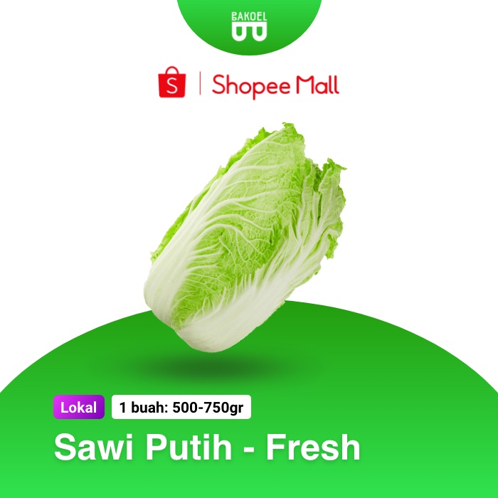 

Sayur Sawi Putih Segar (Harga Per Pcs) - Bakoel Sayur Online