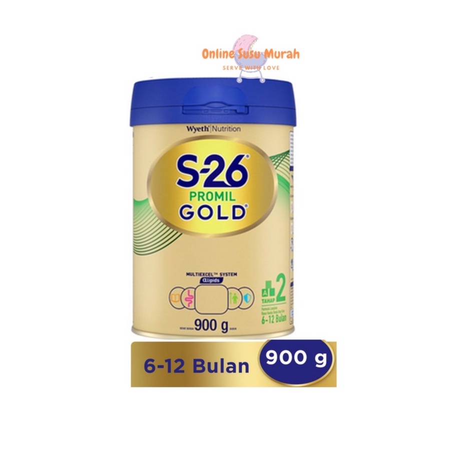 S26 PROMIL GOLD TAHAP 2 900GR S-26