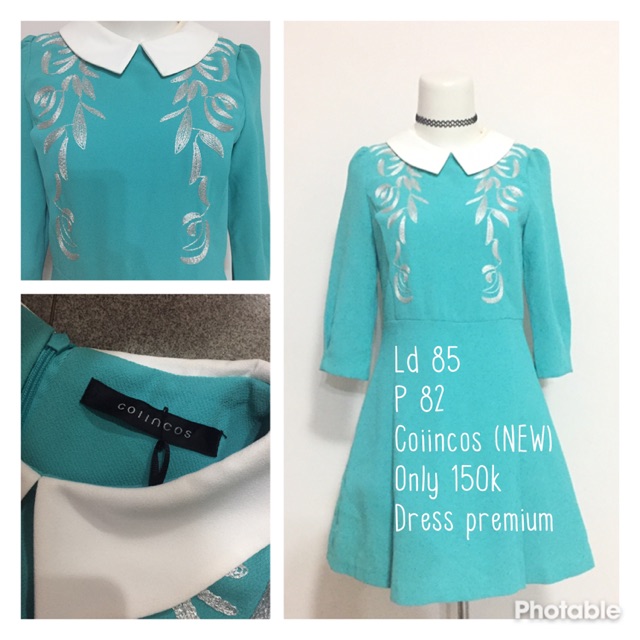Tosca Premium Dress Import Korea Cantik