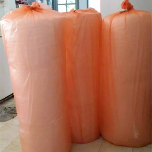 Bubble wrap mulia 50x125 untuk barang rawan pecah roll jumbo surabaya gojek bubblewrap packing bks