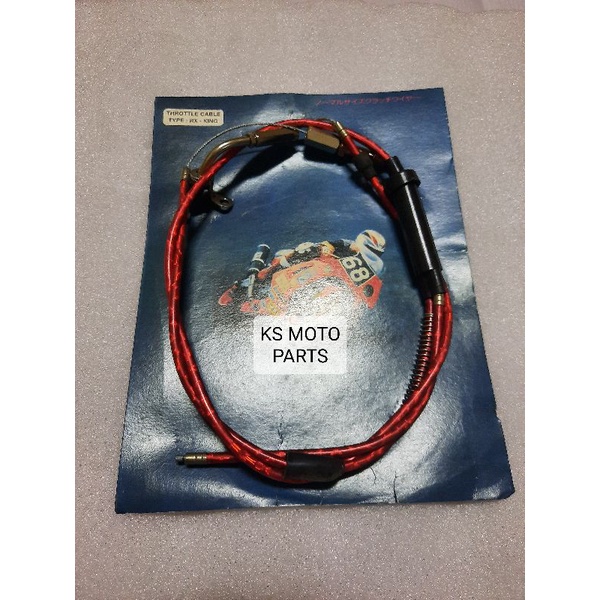 KABEL GAS YAMAHA RXS, RXK, RX KING LAMA (VARIASI KABEL WARNA)-1