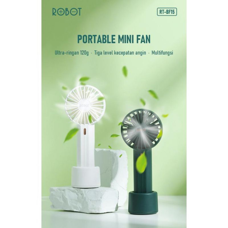 Original Robot RT-BF15 kipas mini handheld Fan 15cm