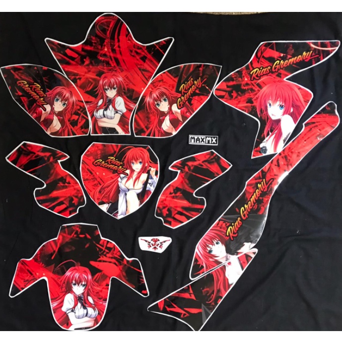 Decal Stiker new vixion advance Dekal Variasi Stiker Striping custom Fullbody anime
