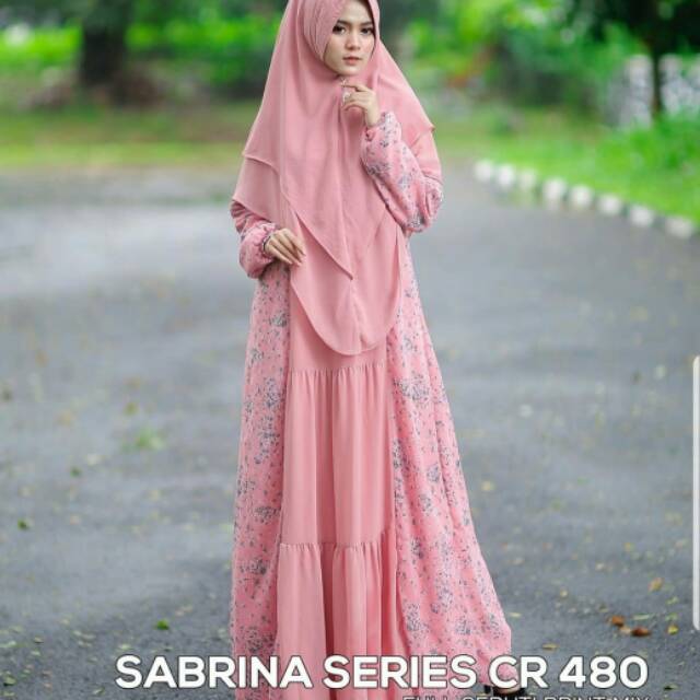 Gamis sabrina set