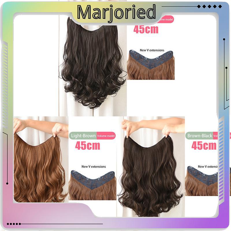 Wig Rambut Keriting Bentuk V Ukuran 45cm-MJD