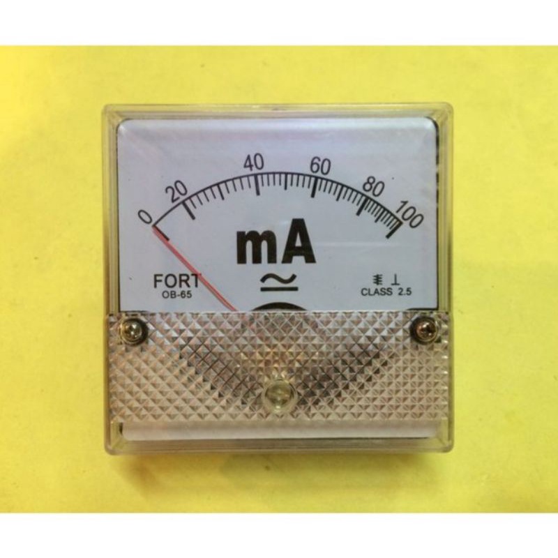 MiliAmpere Meter Panel Analog AC-DC 0-500mA