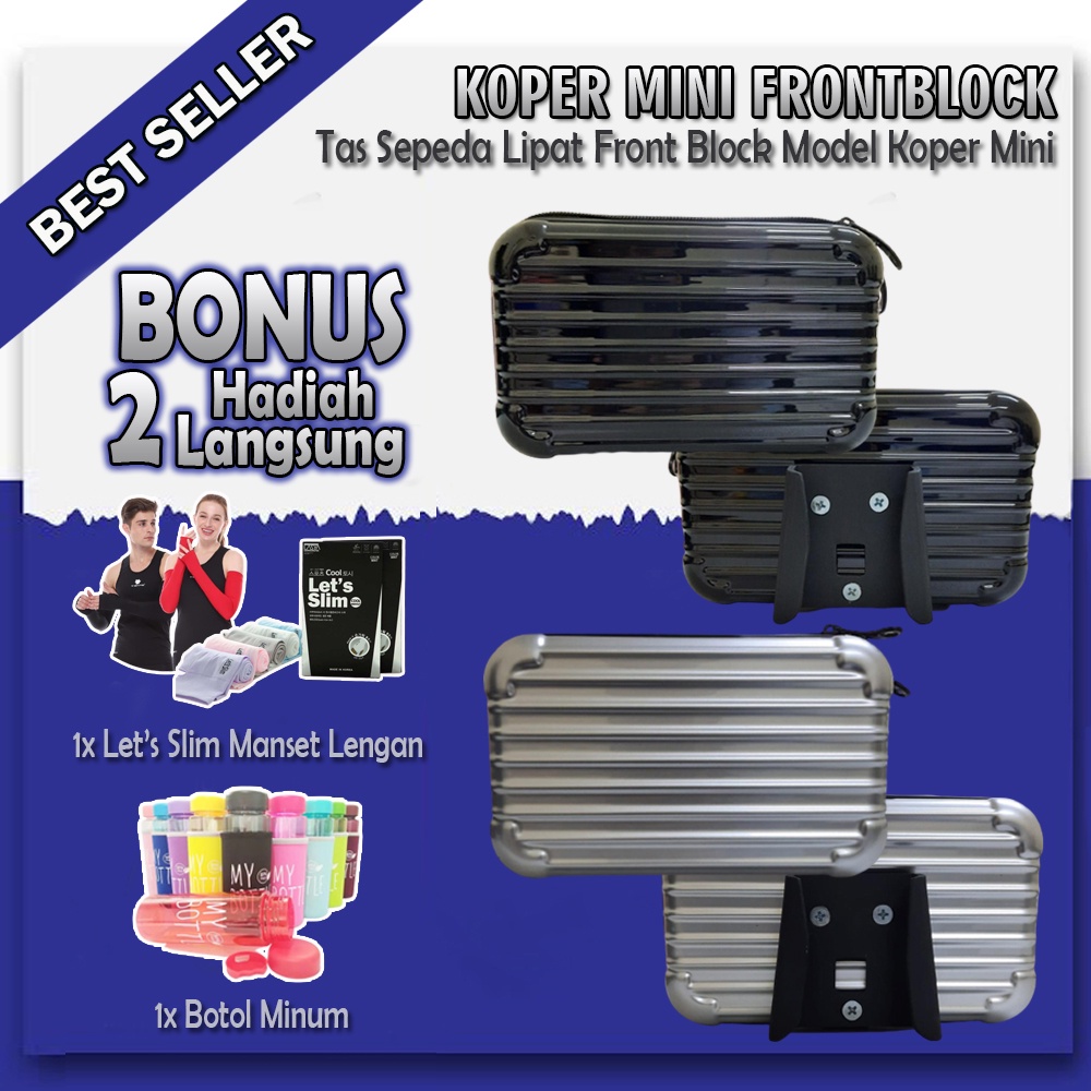 Tas Sepeda Lipat Front Block Model Koper Mini Front Block Bike Case