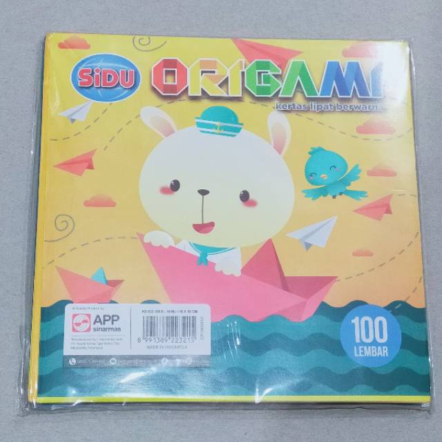 Kertas Lipat Origami Sidu 16 x 16 (100 lembar)