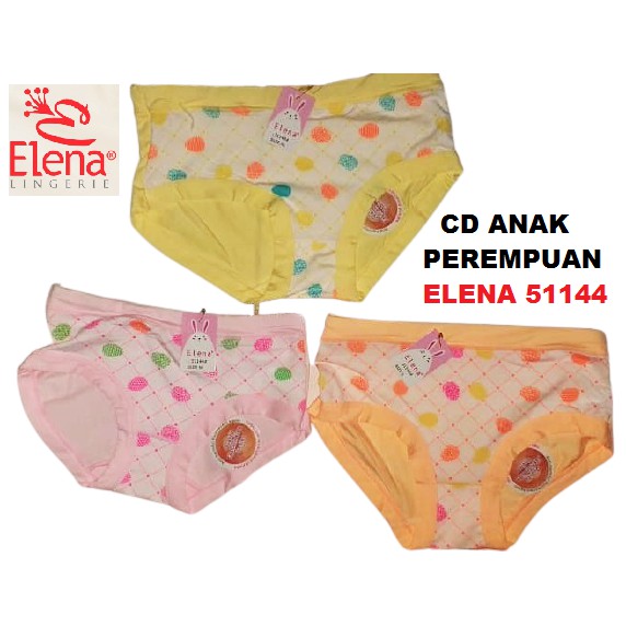 CD Celana Dalam Segitiga Super Soft Lembut Anak Perempuan Cewek Elena 51161, 51152, 51153, 51144, 51146, 51147