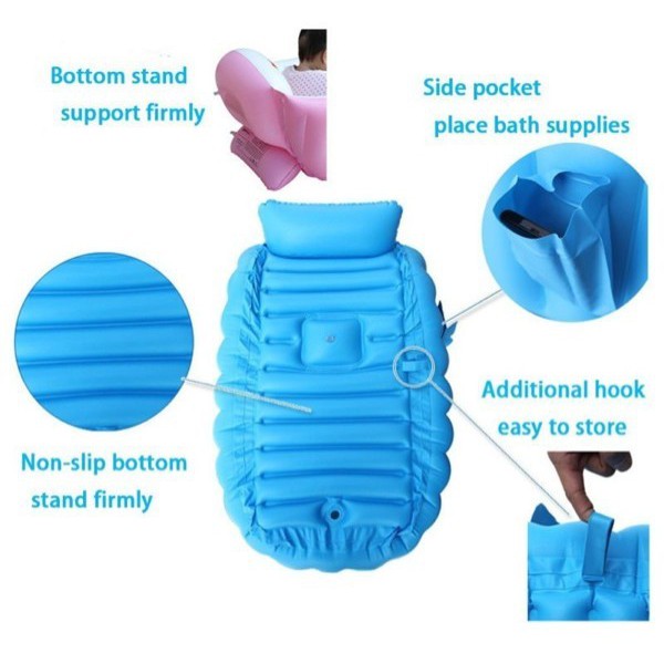Bak Mandi Bayi Tiup Angin / Intime Inflatable Baby Bath Tub