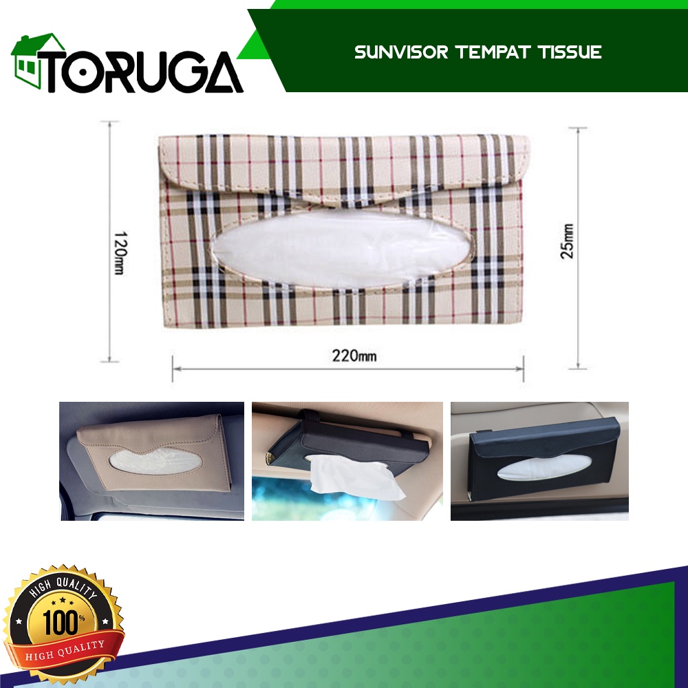 Tempat Tisu Mobil SunVisor FREE Tissue / Sun Visor Holder Organizer