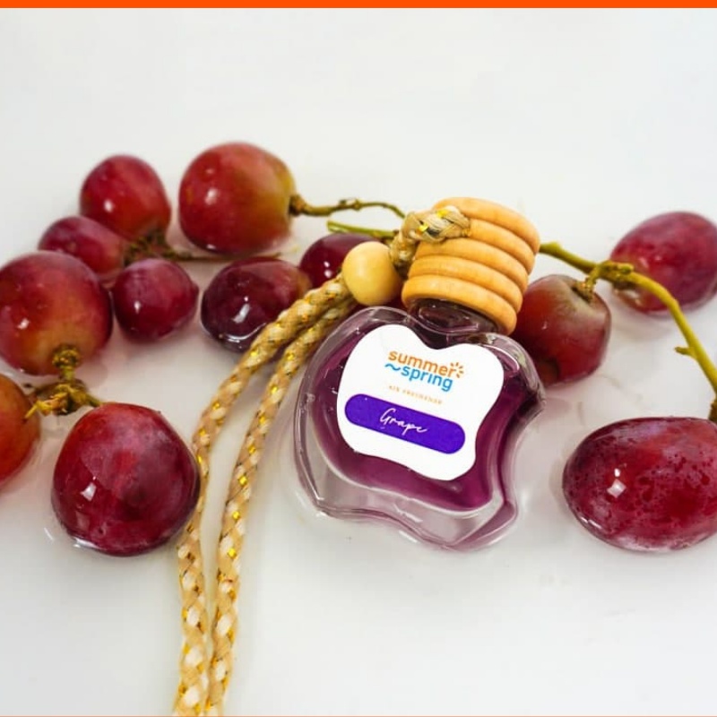 Parfum Mobil Pengharum Ruangan Pewangi Kamar Tidur Harum Summer Spring | Apel | Aroma Grape