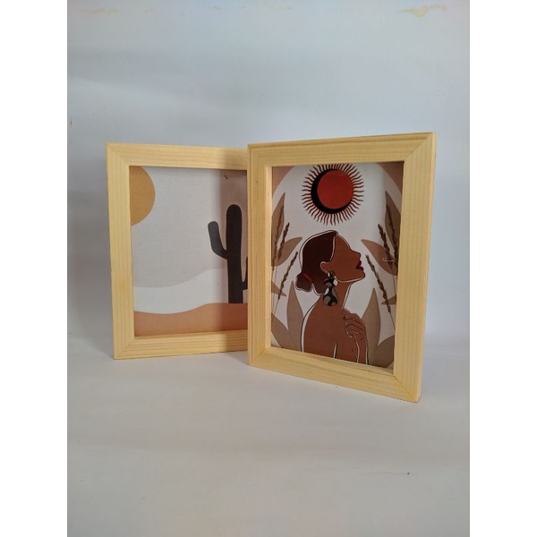 bingkai murah 5R / bingkai foto / figura kayu / figura foto / frame kayu / frame foto