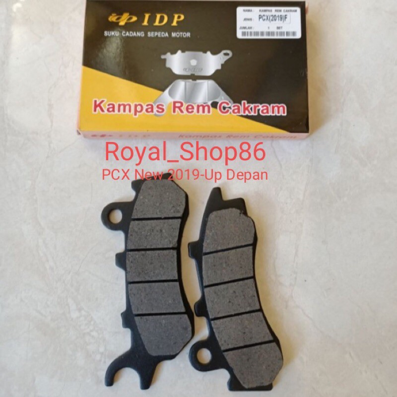 Kampas Rem Depan PCX New 2019-Up Disc Break Depan PCX New 2019-Up High Quality Merk IDP Original