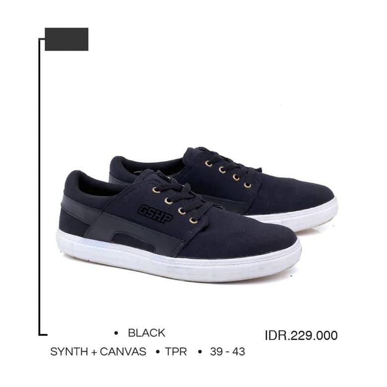 SEPATU SNEAKERS PRIA KEREN DISTRO GSHOP ORIGINAL GS6164