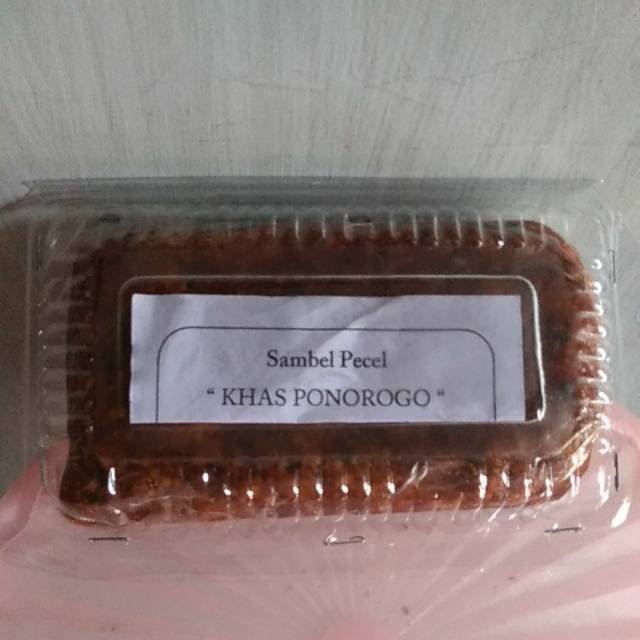 

Sambel pecel khas ponorogo