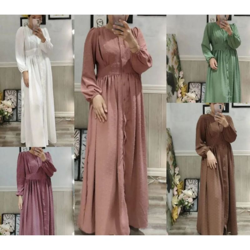 Gamis lesty crincle uragiri, gamis crinkle uragiri, crinkle lesty, lesty dress, gamis kringkel uragi