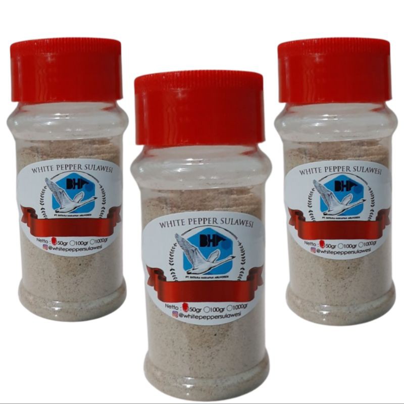 

Lada bubuk / merica bubuk / white pepper / Lada Sulawesi 50gram