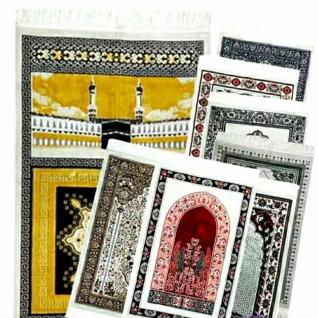 SAJADAH ALMAS TURKIYE / sajadah bludru tebal.