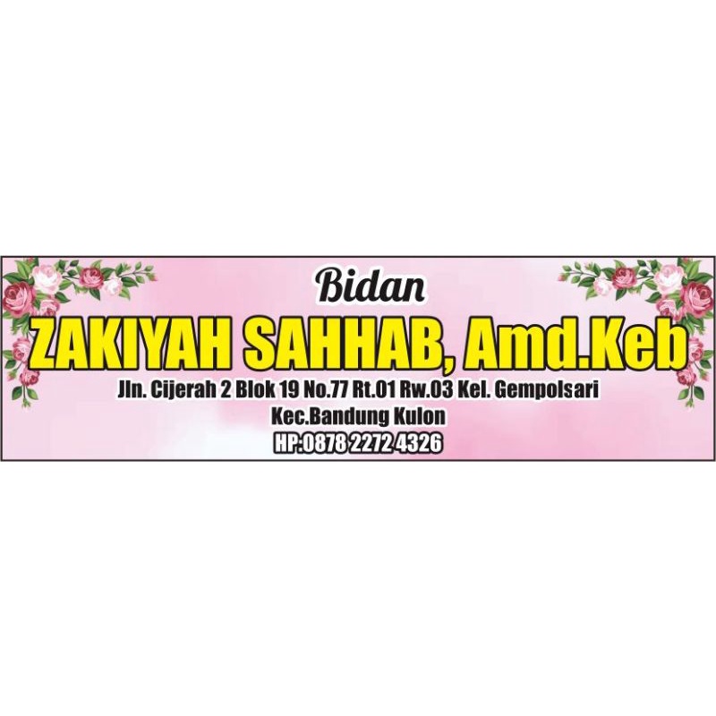 

Stiker Nama Ibu Bidan utk Buku Kia