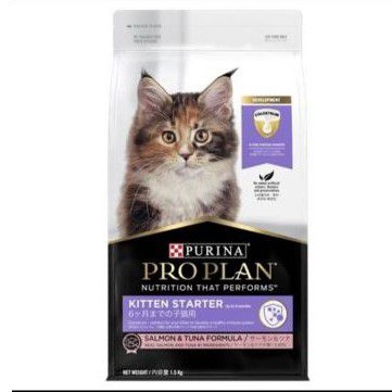 Pro Plan Cat Kitten Starter Salmon &amp; Tuna Makanan Anak Kucing 8kg Gojek/Grab