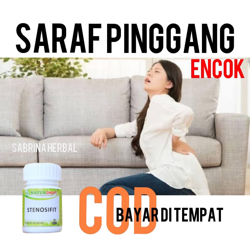 COD Obat Herbal Syaraf Pinggang, Saraf Kejepit, Naturindo