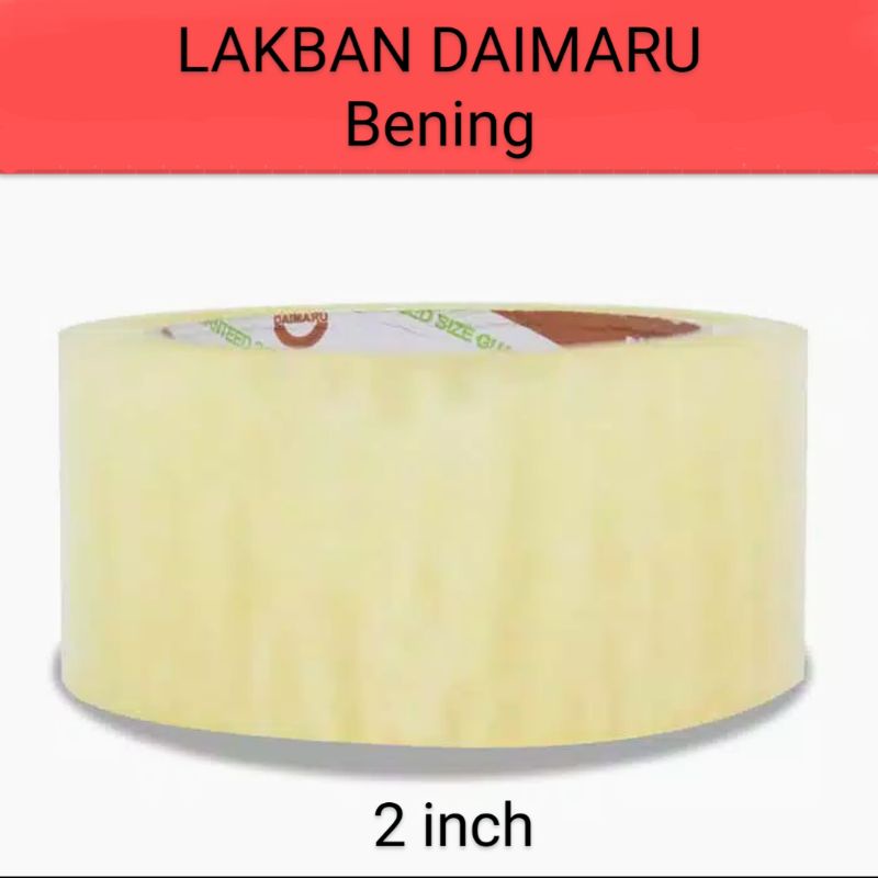 

Lakban Daimaru Bening 2 inch 48mm x 90yard OPP Daimaru Kualitas Bagus