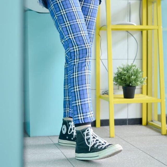 TARTAN PANTS CELANA KOTAK BOXY PANTS KATUN PREMIUM CELANA MURAH