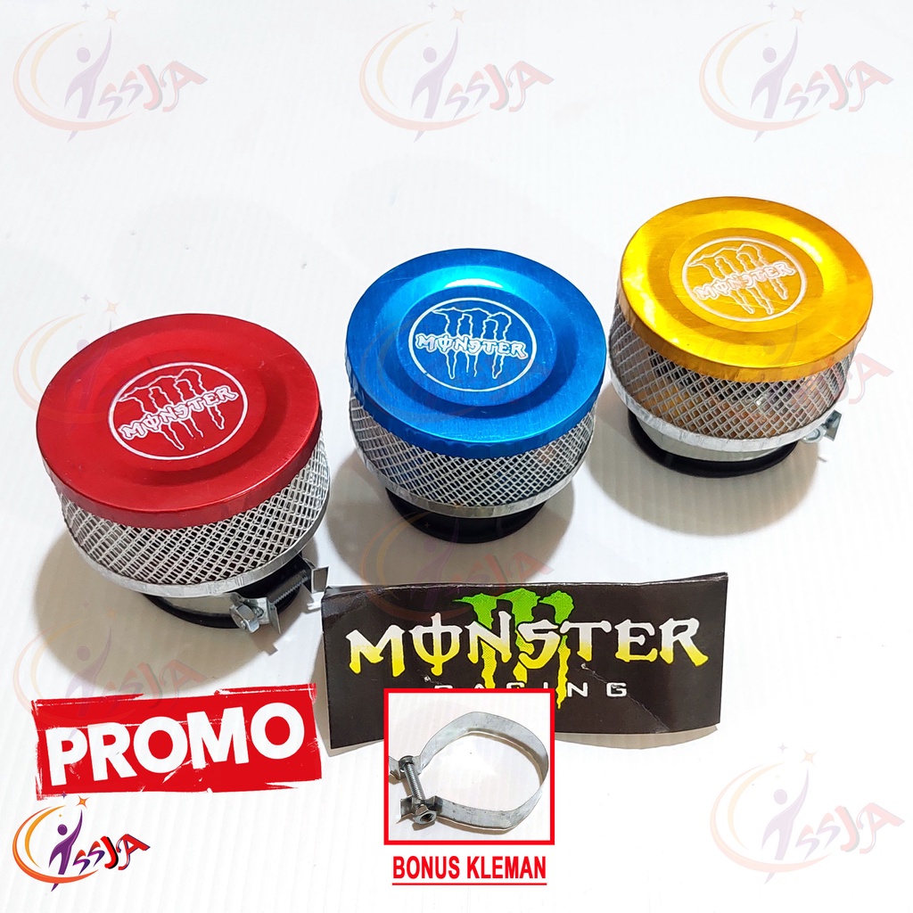 Filter Karbu Variasi Anti Air Waterproof Universal Cocok Untuk Semua Motor