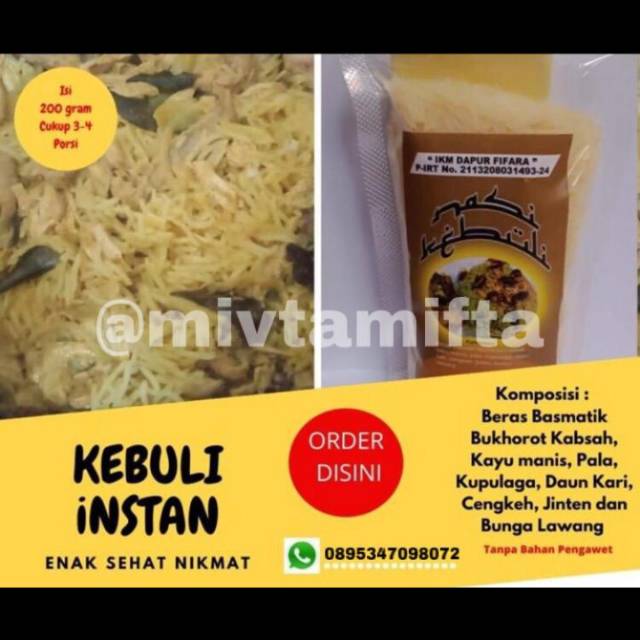 

Beras Basmati Kebuli