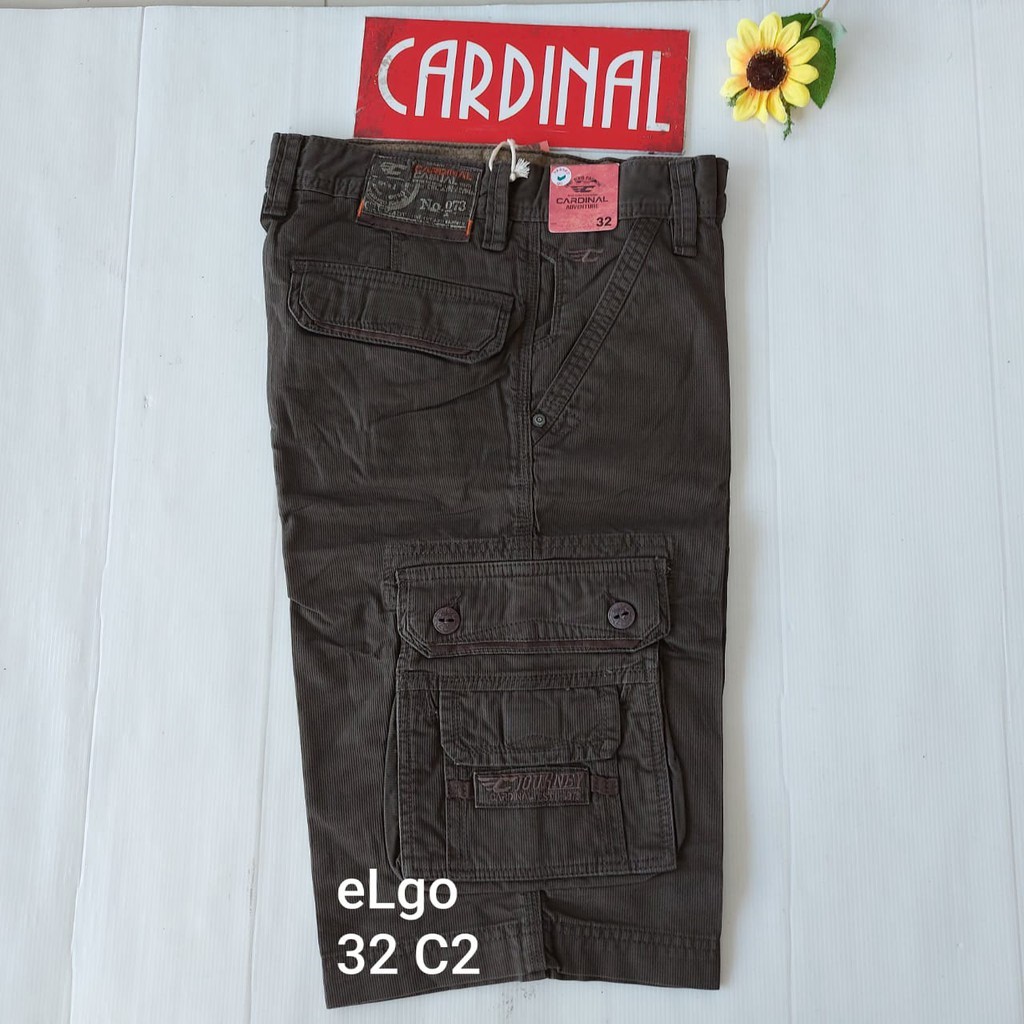 BB 32- C KPL CARDINAL KEMPOL CASUAL Celana Pendek Kempol Fashion Pria Brand Kekinian