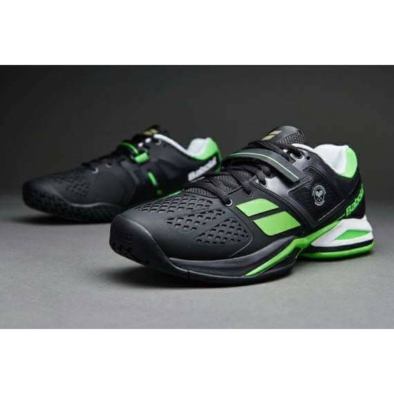 NEW Sepatu Babolat PROPULSE BPM WIMBLEDON BLACK 2017 TENNIS