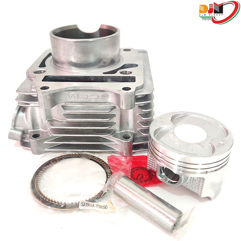 Blok Seher Komplit Satria Fu 150 Plus Piston Kit Original Fukukawa