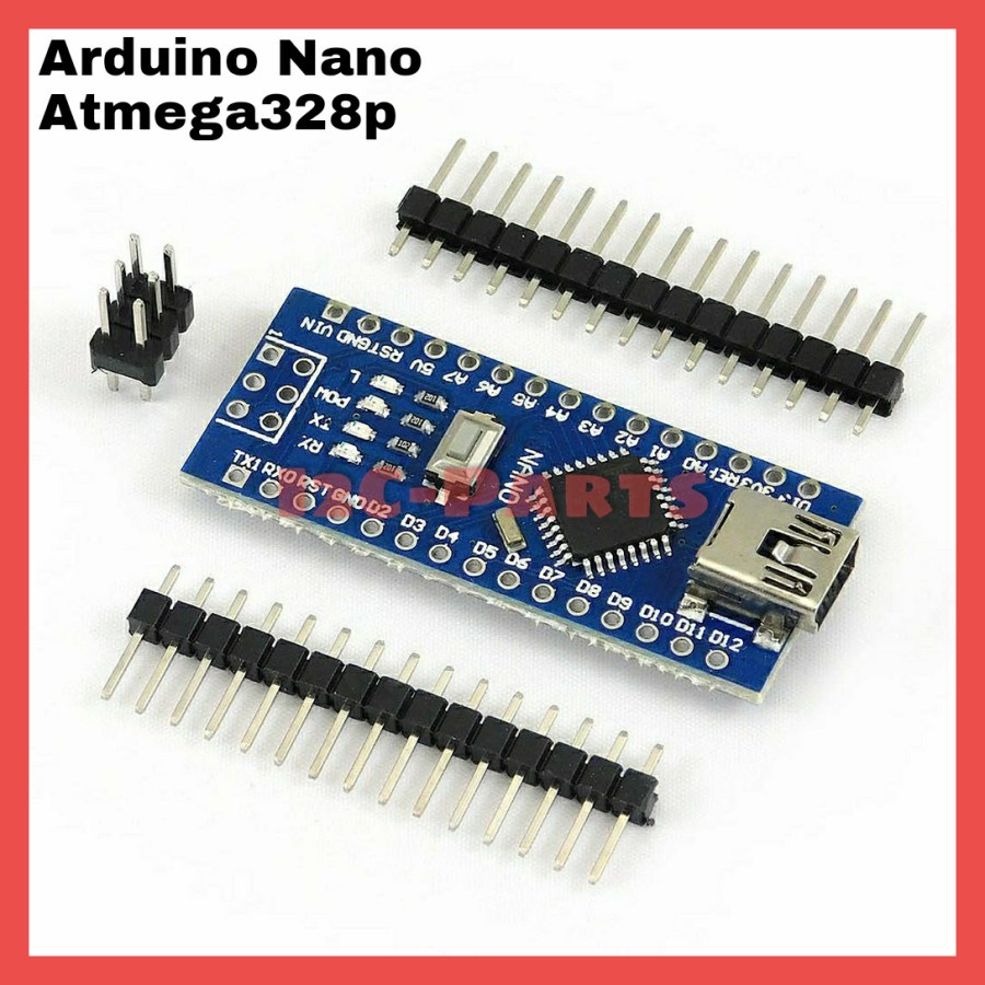 Atmega328P CH340 Arduino Nano V3 Compatible Board Solderless Pin I/O