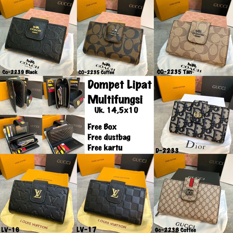 PREMIUM!!!TEMPAT KARTU DOMPET KARTU DOMPET WANITA CARD DOMPET MULTIFUGSI