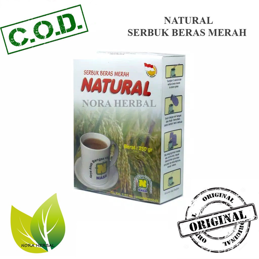 

SERBUK BERAS MERAH NATURAL 250GR DAN 500GR NASA-SBMN (DIET&PENGGEMUK)