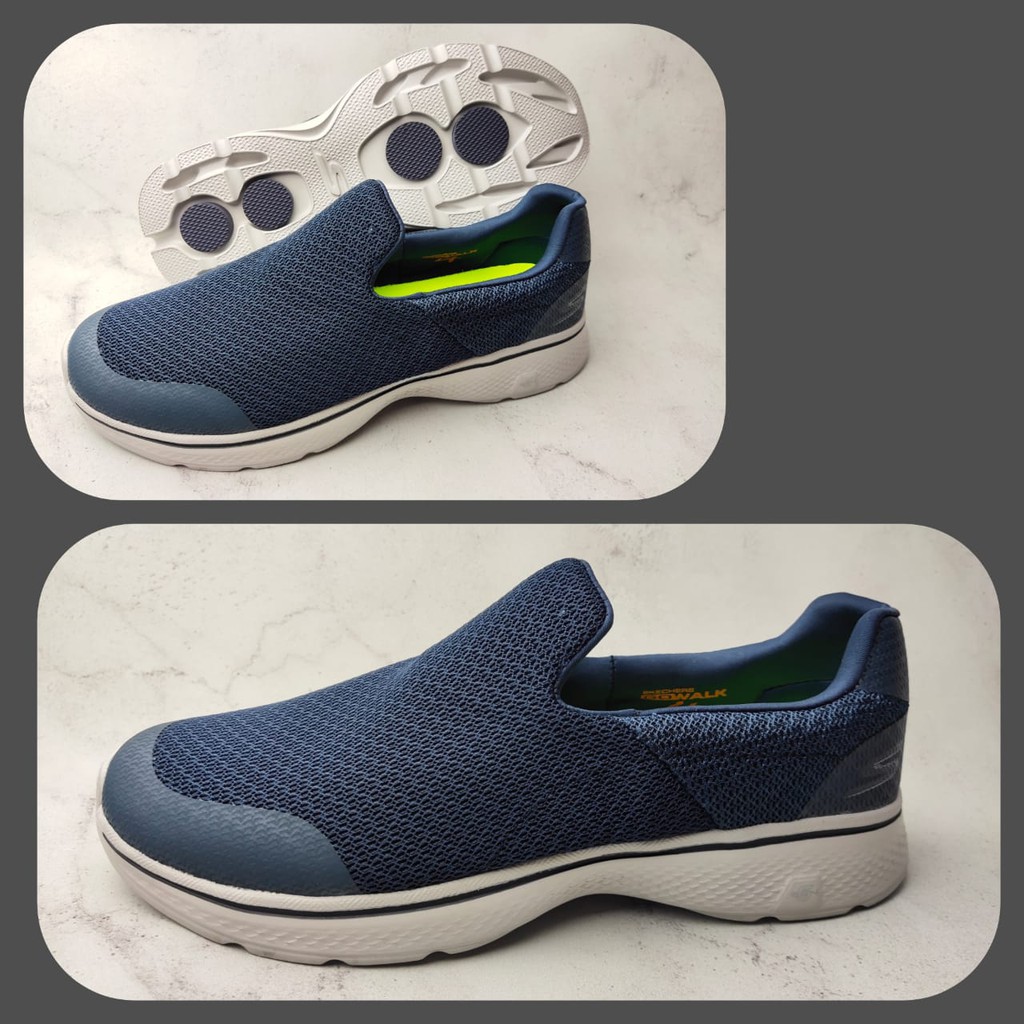 Skechers Go Walk 4 Men / Skechers Pria / Sepatu Pria / Sepatu Skechers Pria / Sepatu Slip On Pria